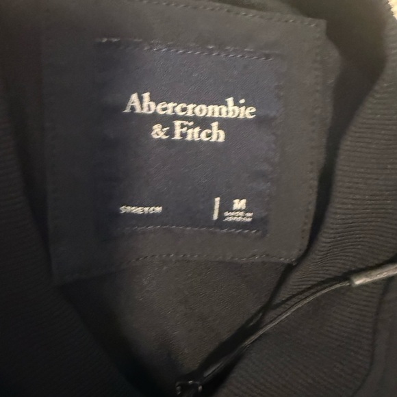 Abercrombie & Fitch Black Bomber Jacket - Picture 6 of 8